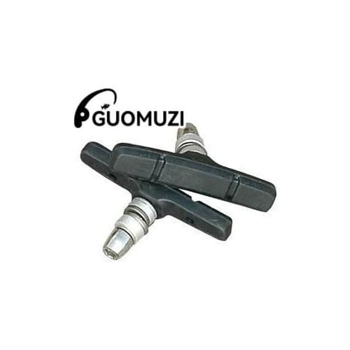 2pcs Durable Mountain Road Bicycle Cycling Bike Braking V-Brake Brake Holder Shoes Rubber Pads Blocks Parts