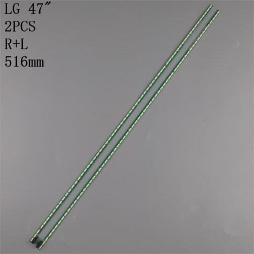 2pcs LED backlight strip For LG 47LA6600 47LA660S 47LA690S 47E700S 47LM6700E 47PFL6007 6922L-0071A 0029A 6916L-1180B 1191A 1190A
