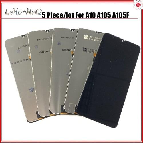 Wholesale LCD 5 PCS lot For Samsung A10 LCD Display A105 A105F Screen touch Digitizer Assembly
