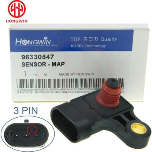 MAP Sensor 96330547 25184081 Fits Chevy Aveo 1.4L Daewoo Matiz Kalos 2.0L Manifold Absolute pressuRE