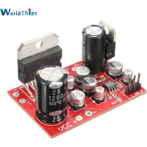 DC 12V TDA7379 38W+38W Amplifiers Audio Stereo Amplifier Board w/ AD828 Preamp super than NE5532 Electric Boards Modules