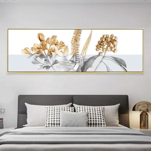 EECAMAIL DIY Diamond Painting Handicraft No Frame Full Diamond Embroidery Light Luxury Leaves Modern Living Room Bedroom Bedhead