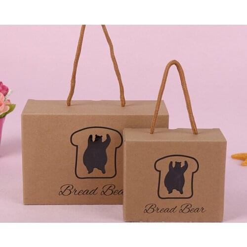 Free shipping CMYK printing Recycled craft corrugated paper box with clear window ---DH11815