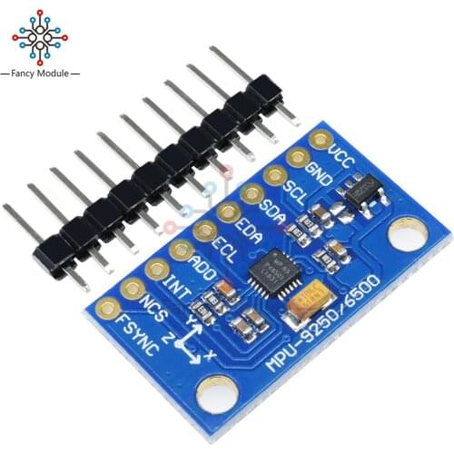IIC I2C SPI MPU6500 MPU-6500 6-Axis Gyroscope Accelerometer Sensor Module Replace MPU6050 GY-6500 With Pins