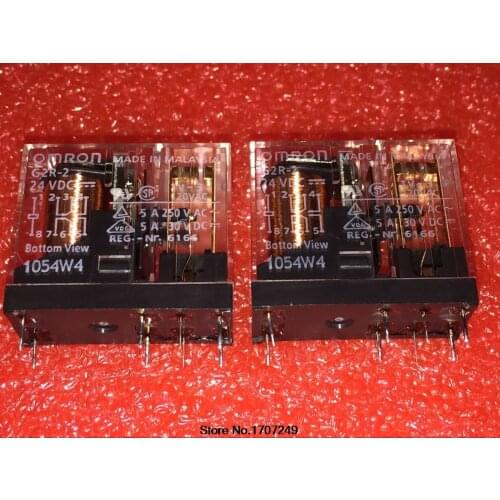 New original OMRON Relay G2R-2-24V G2R-2-24VDC G2R-2 24VDC 5A 8 pin