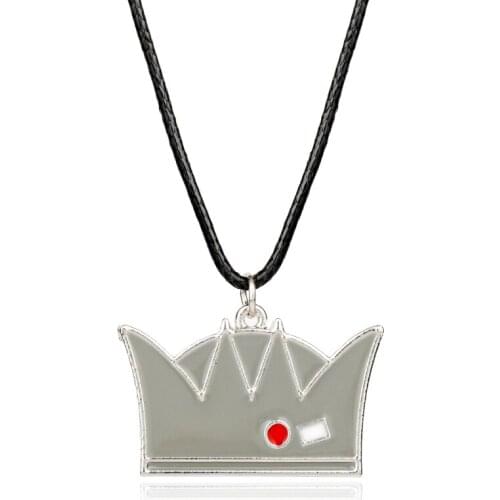 Necklace Jewelry RIVERDALE Hat Crown Necklace Betty Veronica Crown Heart Pendant Necklace Leather Rope Chain Choker Women Gift