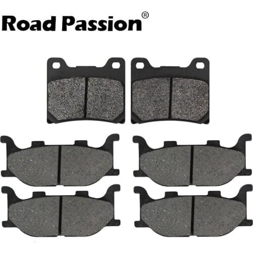 Road Passion Motorcycle Front & Rear Brake Pads For YAMAHA XVS1100 XVS 1100 Drag Star / Dragstar Classic V-Star Custom Midnight