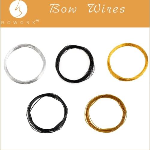 BOWORK Bow Wire For Bow Winding Violin/Viola/Cello Bow Parts Making Repair
