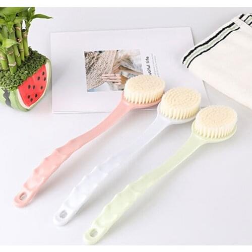 Long Handle Back Bath Brush Body Spa Remove Dead Skin Body Maasage Shower Bath Brush Shower Scrubber Easy Clean