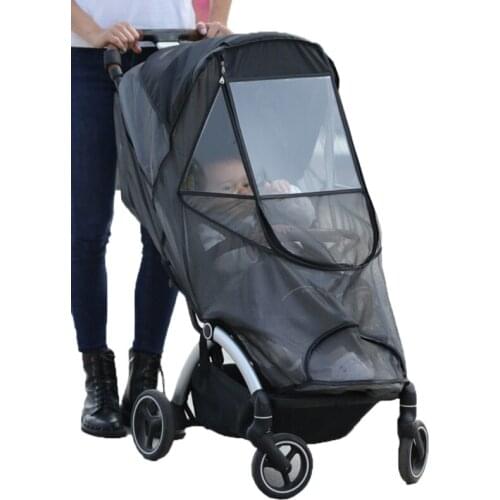 Universal Dust Shield Fly Insect Protection Full Cover Summer Mesh Buggy Net for Baby Stroller Pushchair D0AF