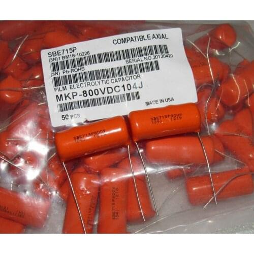 [BELLA]SBE American film 715P 800v series 104J 222J 822k 102J 472J 683J metal film coupling non polar capacitor--100pcs/lot