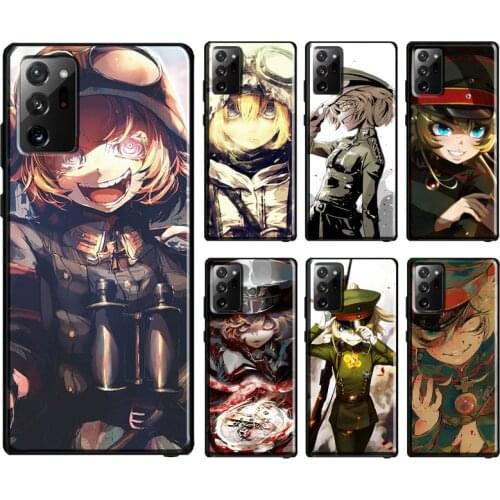 Anime Tanya Degurechaff Youjo Senki Case For Samsung Galaxy S21 Ultra S20 FE S10e S8 S9 S10 Note 20 Note 10 Plus Back Cover