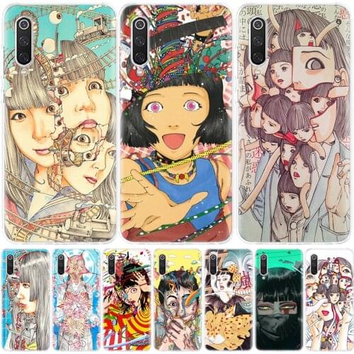 Shintaro Kago Horror Phone Case for Xiaomi Redmi Note 10 9 9S 8T 8 7 8A 7 7A 6 6A 9A 9C S2 K20 K30 Pro Fashion Cover Coque