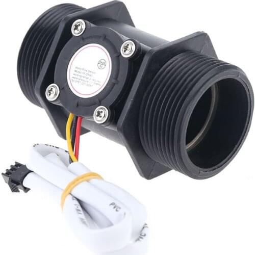 DN40 DN50 Water Flow Sensor Hall Flowmeter Meter Counter Instrument Measurement