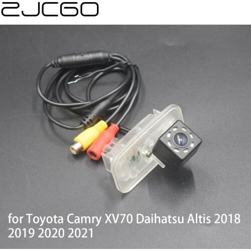 ZJCGO Car Rear View Reverse Backup Parking Reversing Camera for Toyota Camry XV70 Daihatsu Altis 2018 2019 2020 2021