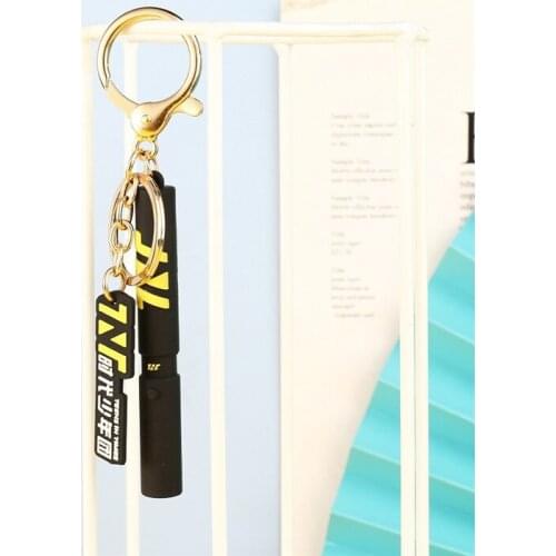 POP Group Teens In Times Soft Rubber Key Ring JIAQI MA YAXUAN SONG Support Light Stick Pendant Keychain Bag Accessory Gifts B7
