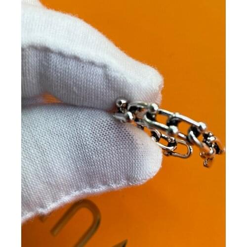 Fashion Vintage Geometric U Shape C Letter Rings for Women Adjustable Ring Korean Luxury Brand Jewelry Z018