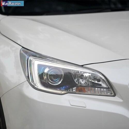 Car Front Light Transparent TPU Sticker Headlight Protective Film For Subaru Forster WRX BRZ Outback Legacy Impreza Accessories