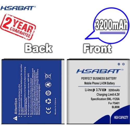 New Arrival [ HSABAT ] 3200mAh BL8008 Replacement Battery for Fly FS401