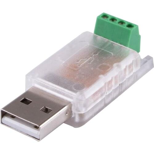USB to RS485 Converter Adapter Module Connector Support Win7 XP Vista Linux Mac OS WinCE5.0