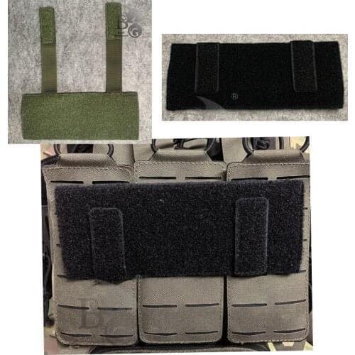 Tactical Vest Adapter Panel Molle Hook & Loop Converter Ribbon RG BK