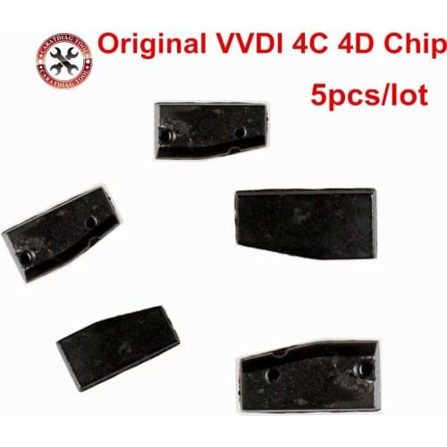5pcs High Quality XHORSE 4D 4C Copy Chip for XHORSE VVDI Key Tool 4D 4C Chip Transponder Fast shipping