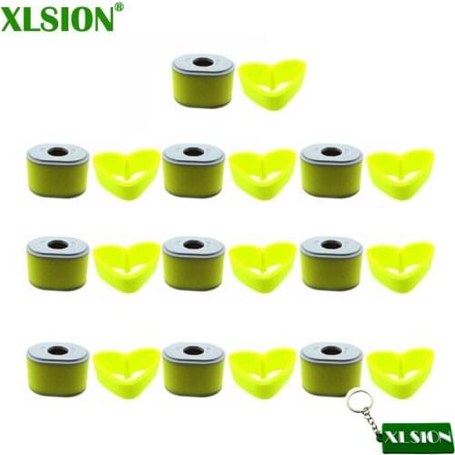 XLSION Foam Pre-cleaner+ Air Filter Fits Honda GX140 GX160 GX200 Replaces 17210-ZE1-822 17210-ZE1-505 17210-ZE1-517 17210-ZE1-50