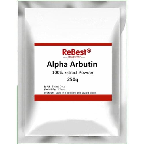 100% Alpha Arbutin Powder,Anti Aging Bearberry Supplement for Freckles and Chloasma,Skin Whitening,,Inhibit Melanin,Anti-Wrinkle