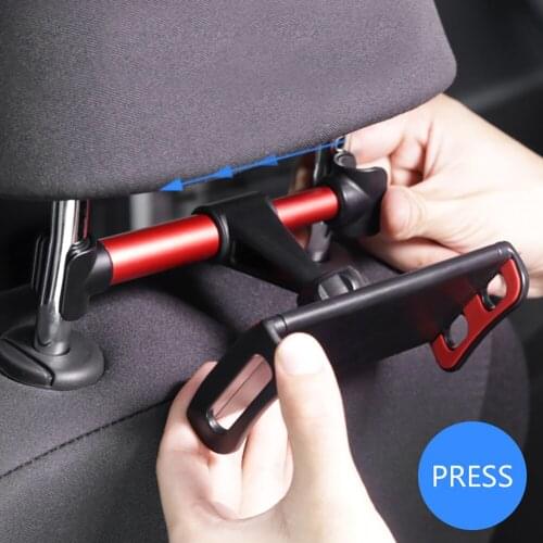 360 Degree Universal Car Backseat Mount Tablet Phone Holder Stand for iPhone Samsung Huawei Universal Mobile Phone Holder