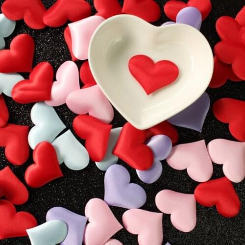 500pcs/bag Artificial Flower Petals Simulation heart shape Petals Wedding Petals romantic Home And Wedding Decor Free Shipping