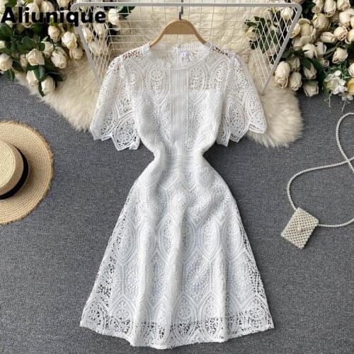 Летние платья с коротким рукавом Aliunique China At AliExpress