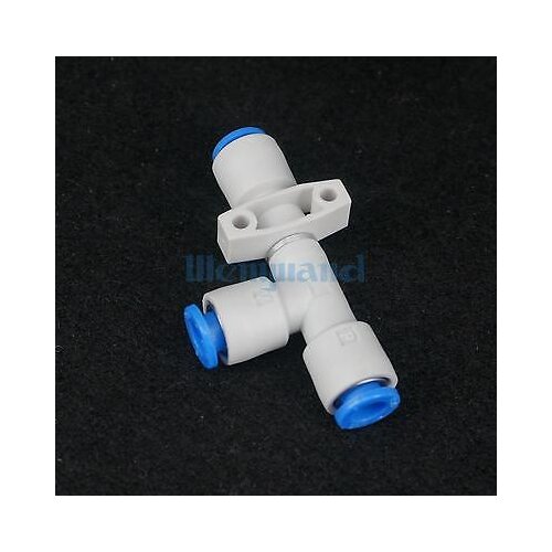 ZH07DS-06-06-06 Quick Connector Pneumatic Air Exhaust Vacuum Ejector Body Ported Type Without Silencer