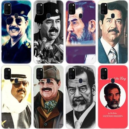 Saddam Hussein Iraq Arabic Soft Case for Samsung Galaxy M11 M10S M01 M21 M31S M51 A01 J2 Core A21 A42 J6 A6 A8 Plus A7 2018