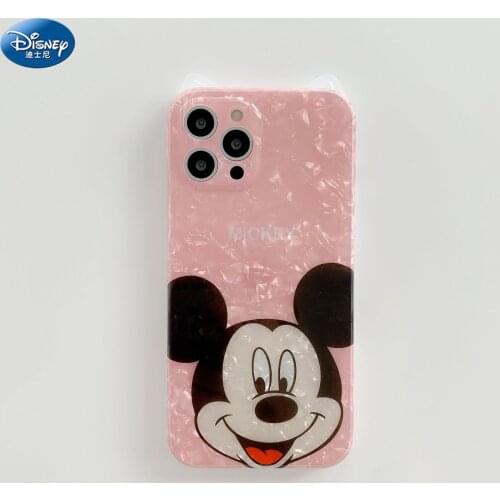 DISNEY 2021 Minnie Silicone Case for IPhone 11 Pro Xs Max iPhone SE 2020 Official Liquid Silicon 360 Full Cover zz0624