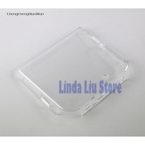 ChengChengDianWan Clear Hard Crystal Case Cover Holder Protection For 2DS Console with tracking number