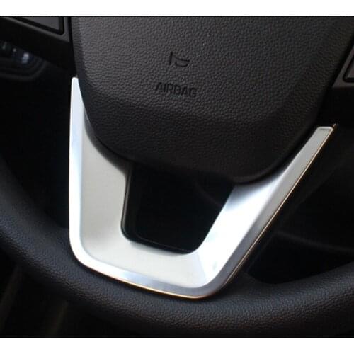 Car Steering Wheel Decorative Strips Cover Trim Stickers for Hyundai IX35 2018 2019 2020 Accessories carstyling