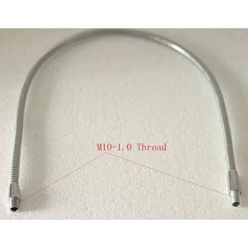 Parts Washer Flexible Steel Hose M10-1.0 threads 23.6" Long