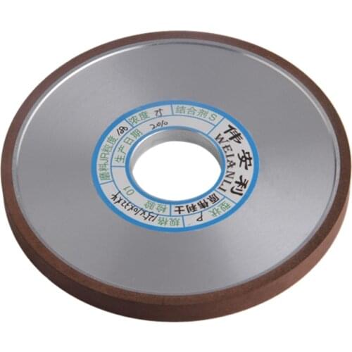 1Pc Grinding Wheel 150/180/240/320 Grits Diamond Wheel 150*10*32*4 For Milling Cutters Grinder Abrasive Tools