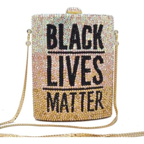 Flagon Designer Luxury Crystal Bags Party Purse Women Evening Bags Day Clutches SC796