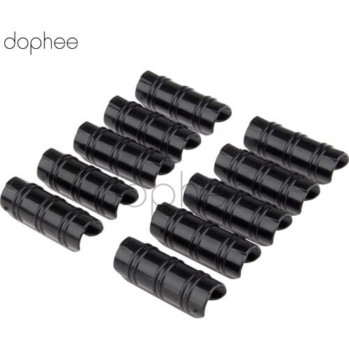 Dophee 10pcs Greenhouse Frame Pipe Tube and Film Clip Clamp Connector Kit 19mm Garden Shade Accessories Tools