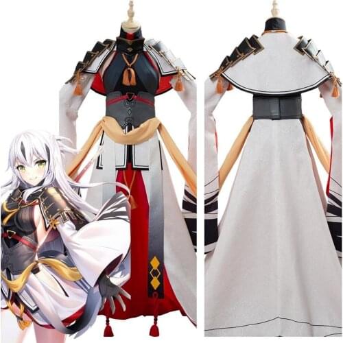 Fate Grand Order Nagao Kagetora Cosplay Costume Halloween Carnival Costume For Adult Women Dress