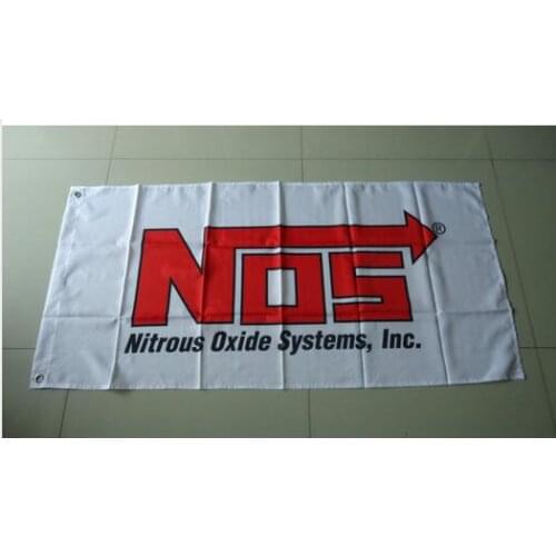 NOS flag, NOS banner,90X150CM size,100% polyster