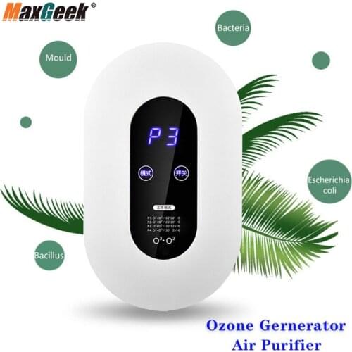 100mg Ozone Generator Air Purifier Anion Generator Negative Ion Generator For Kitchen Bathroom
