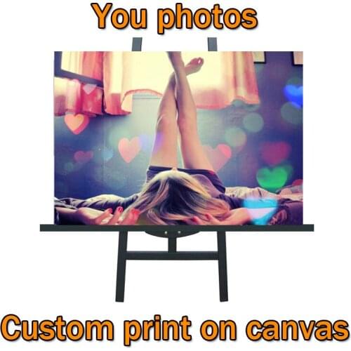 Customized canvas painting Personally Picture printed on canvas Monthers day Girft Christams Gifts
