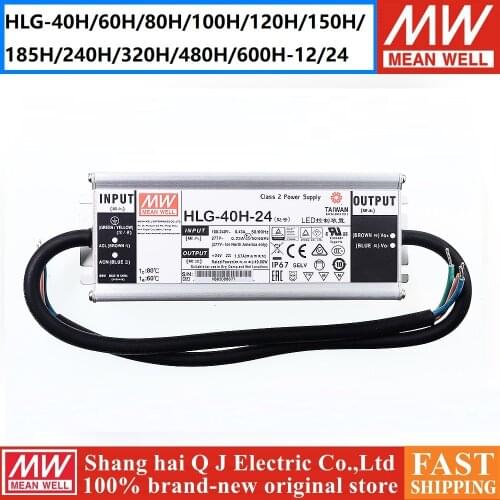 MEAN WELL HLG-240H HLG-480H 12 24 A B AB C meanwell HLG-240H-24B HLG-480H-24 12 24 A B AB C Single Output Switching Power Supply