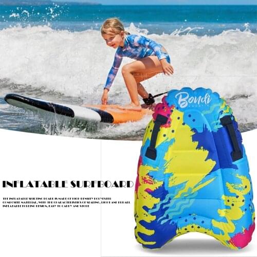 Inflatable Paddle Surfboard Summer Surfing Swimming Floating Mat Children Outdoor Surfboards Pool Beach Pad Water Play Toys