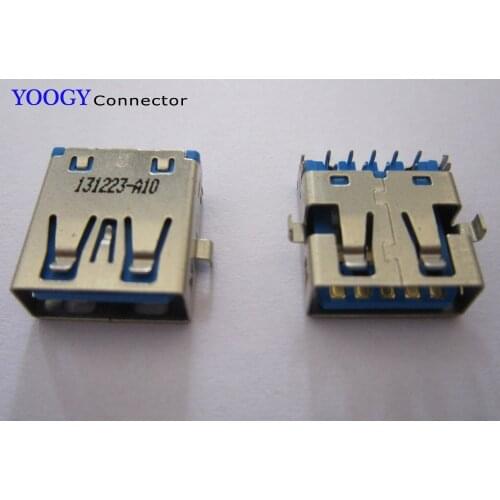 USB3.0 Female connector fit for Toshiba E305 Satellite P55 P55T, HP 13-C 13-C002DX series laptop motherboard usb 3.0 socket prot