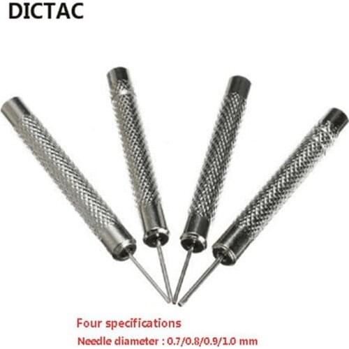 Watchband Bracelet Pin Punch 0.7/0.8/0.9/1.0mm Watch Strap Steel Punch Link Pin Remover Repair Tool Watchmaker Accessories