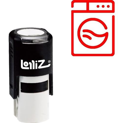LolliZ Washing Self-Inking Rubber Stamp - Modern Symbol Series