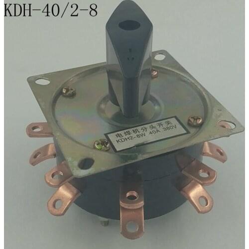 Selector Rotary Switch kdh-40/2-8 380v 40a Welding Machine Switch